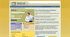 Desktop Screenshot of ihobnob.com