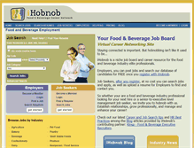 Tablet Screenshot of ihobnob.com
